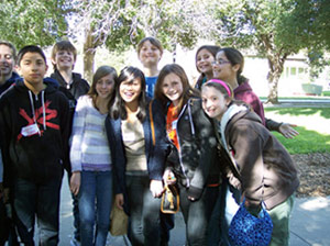 Students participate in HHI's school program